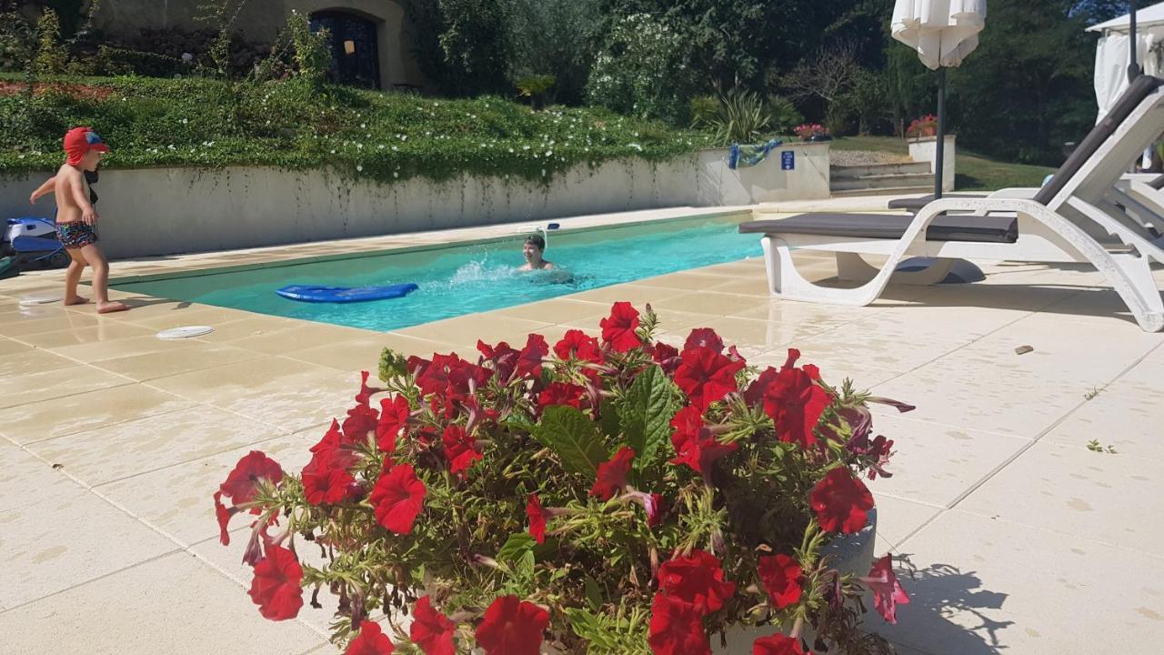 Ferienwohnung Le Peyroutet Cazaux-Villecomtal Exterior foto