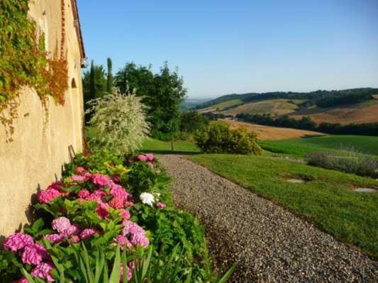 Ferienwohnung Le Peyroutet Cazaux-Villecomtal Exterior foto