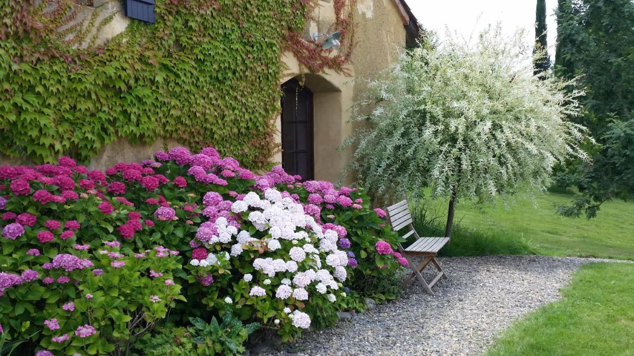 Ferienwohnung Le Peyroutet Cazaux-Villecomtal Exterior foto